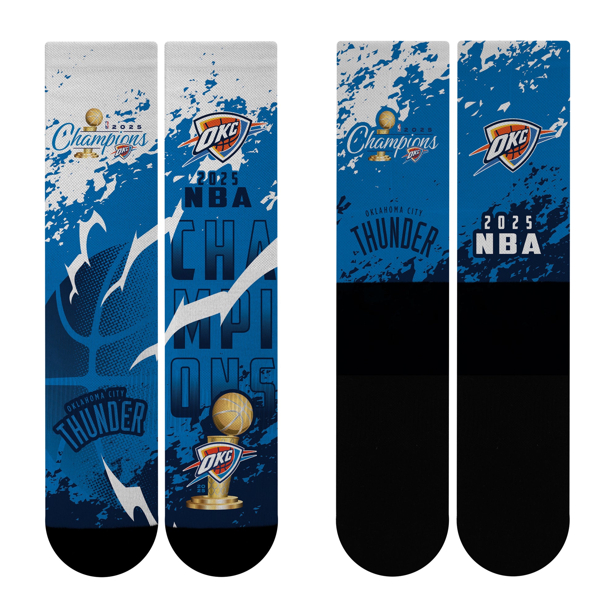 Oklahoma City Thunder 2025 NBA Champions Logo