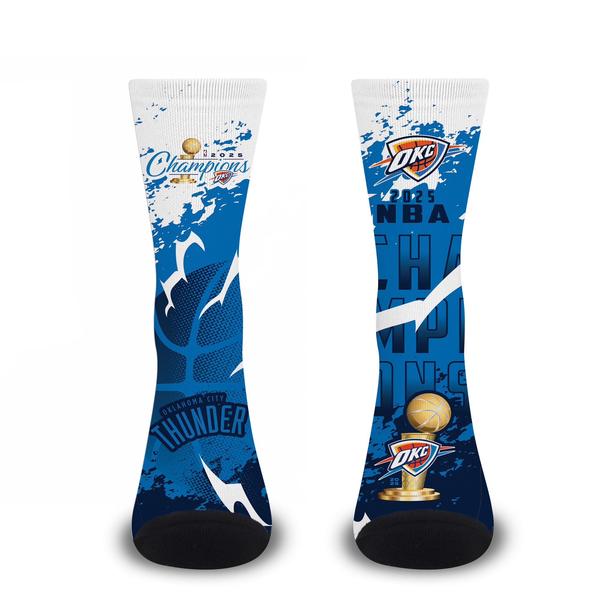 Oklahoma City Thunder 2025 NBA Champions Logo