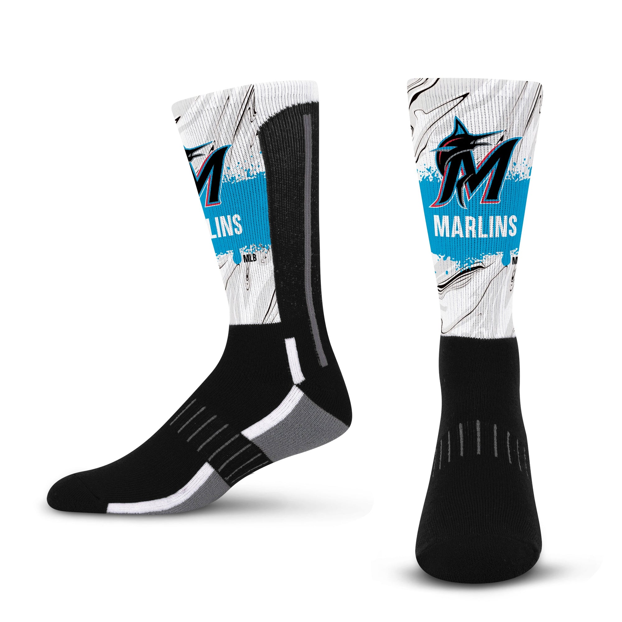Miami Marlins Phenom Curve Oily Blanc