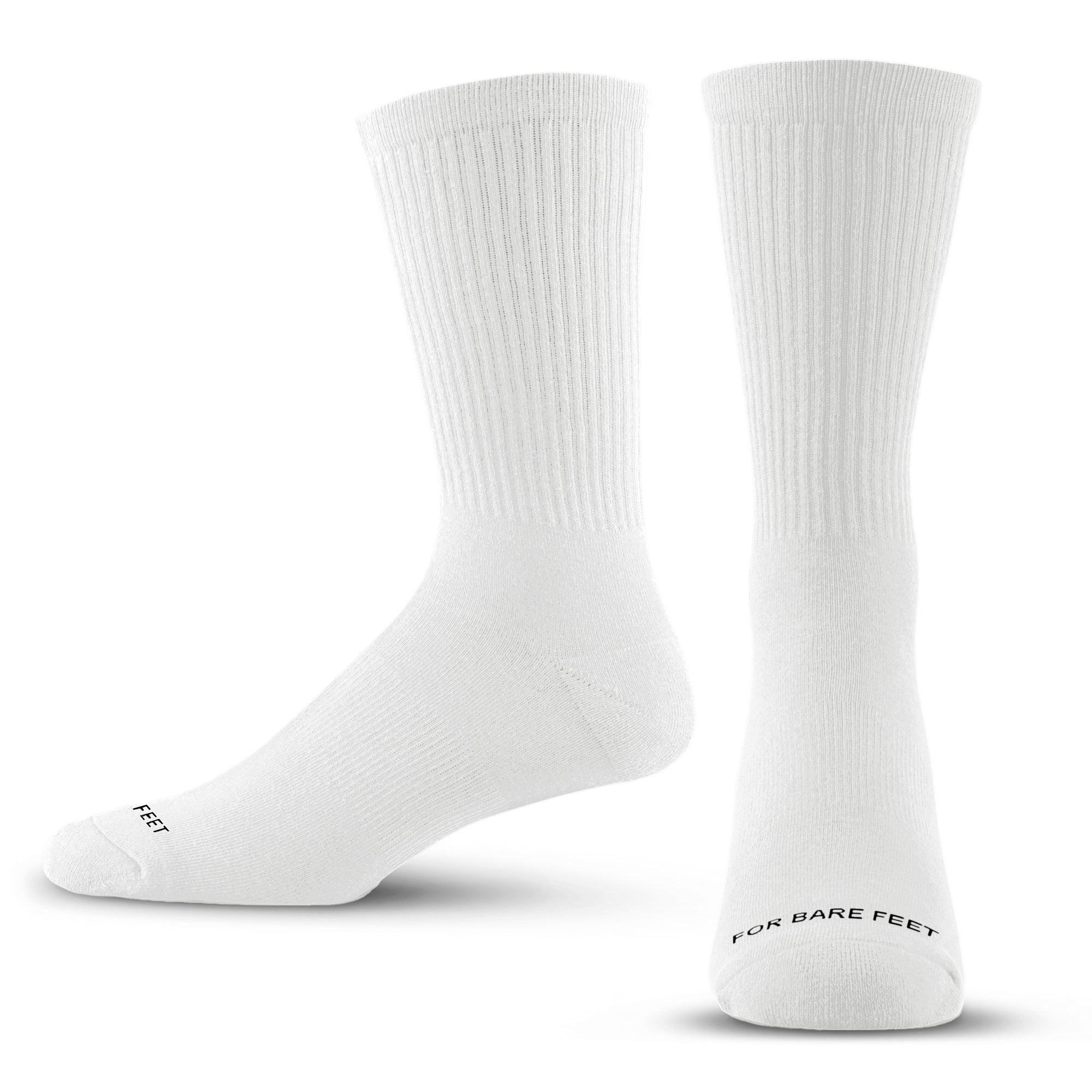 Premium Crew Socks 3 Pack White/Grey/Charcoal