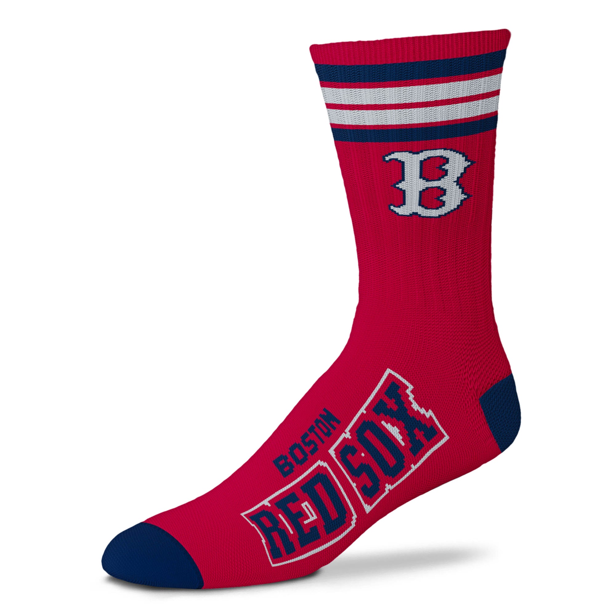 Boston Red Sox - 4 Stripe Deuce Socks