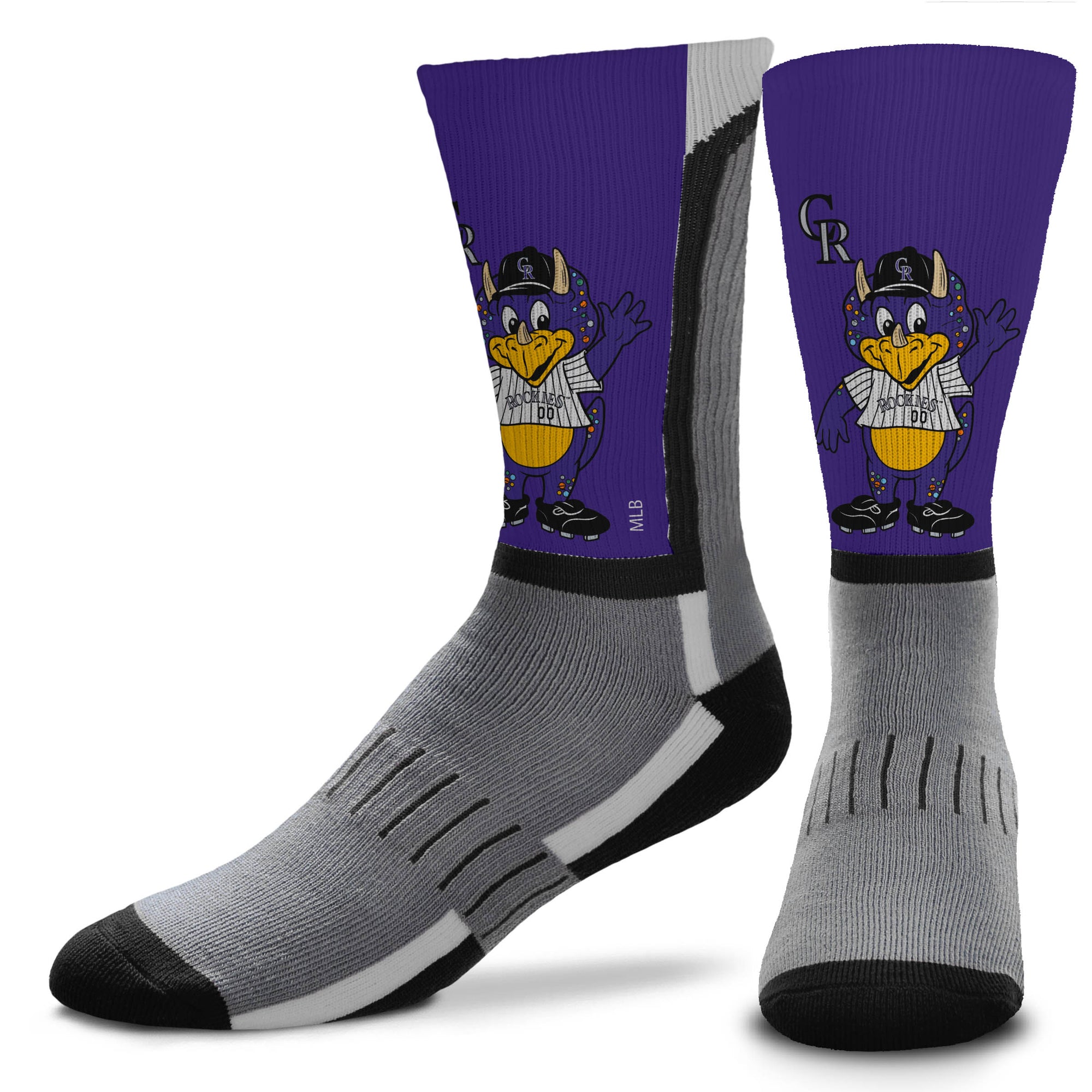 Colorado Rockies - Mascot Snoop V-Curve Socks