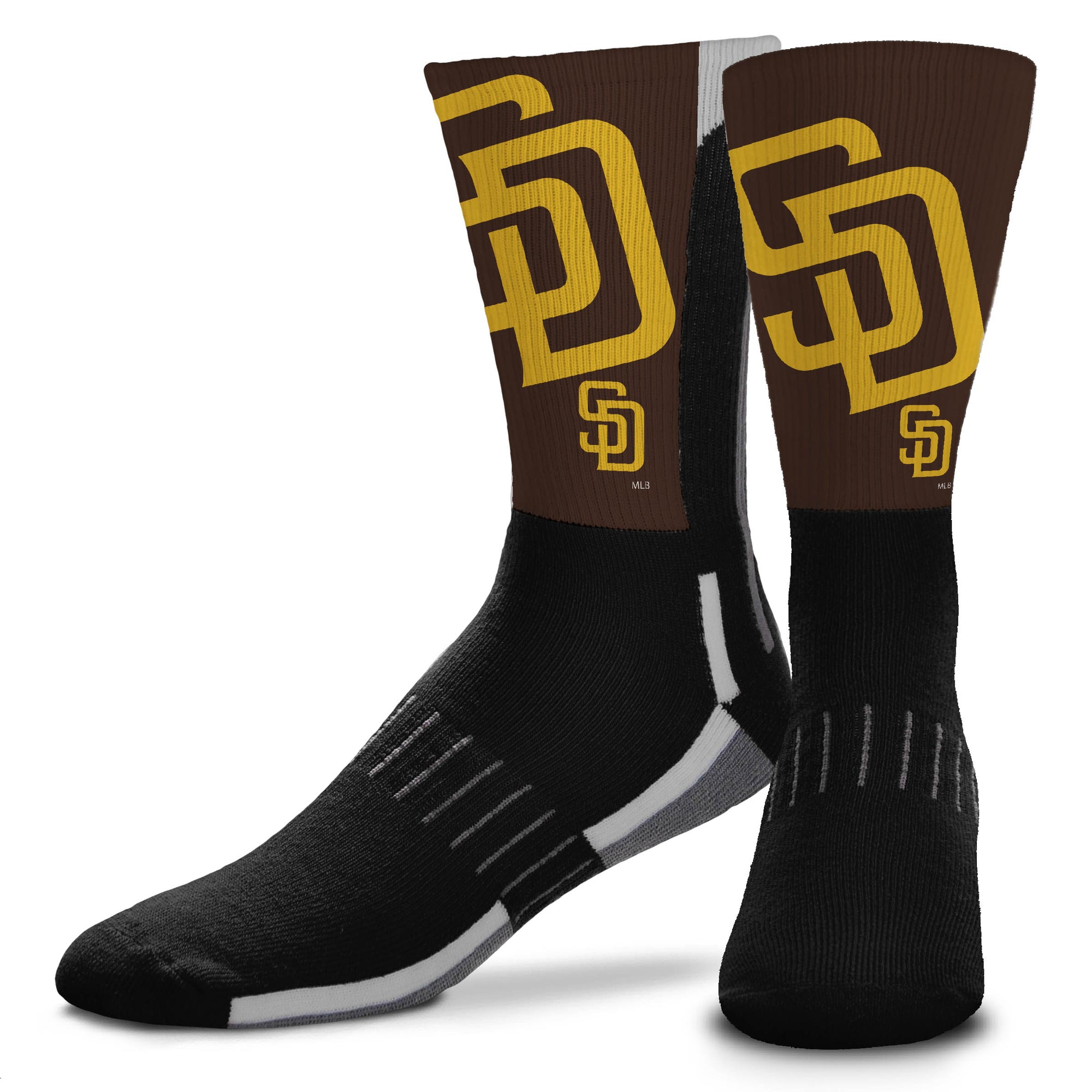 San Diego Padres Phenom Curve Socks