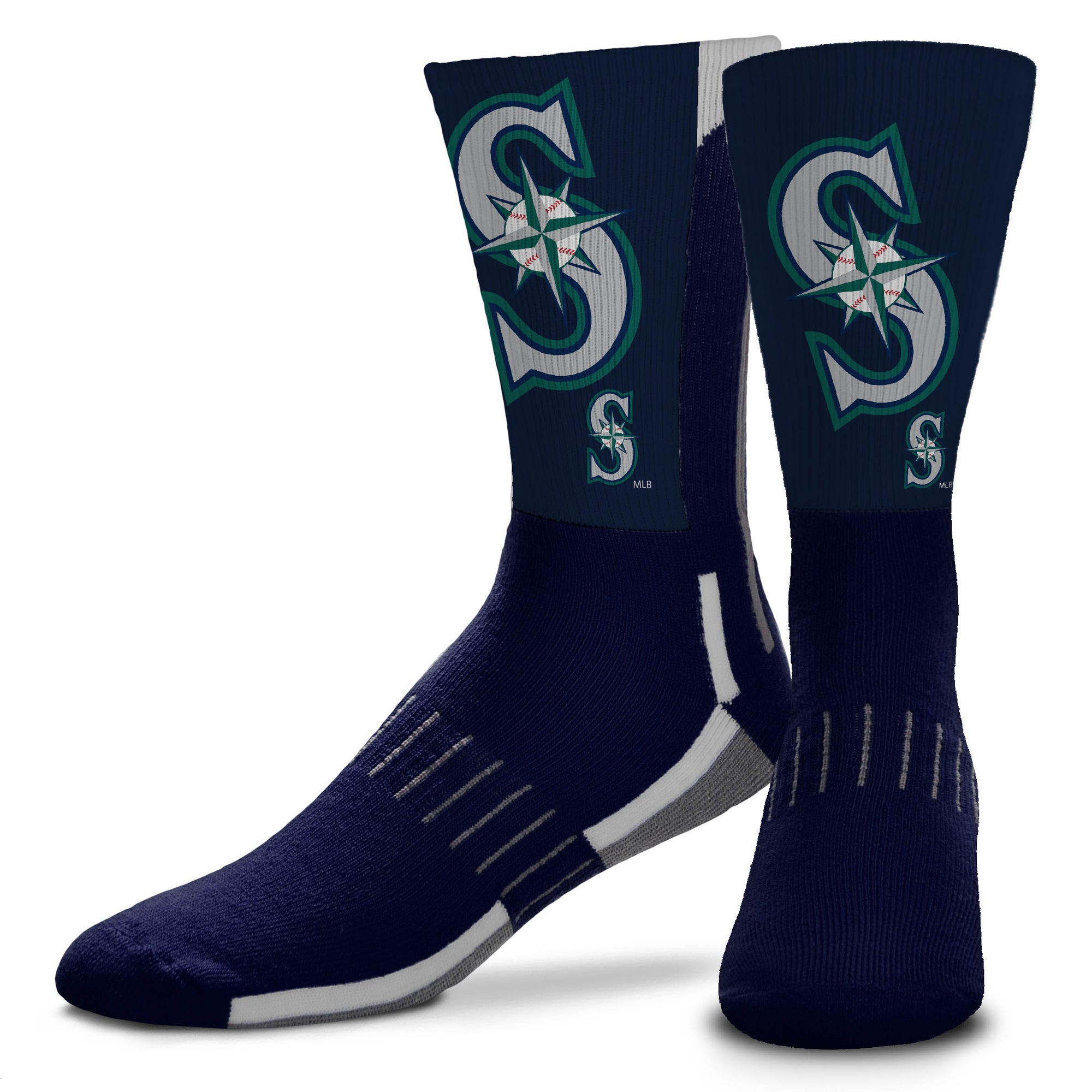 Seattle Mariners Phenom Curve Socks