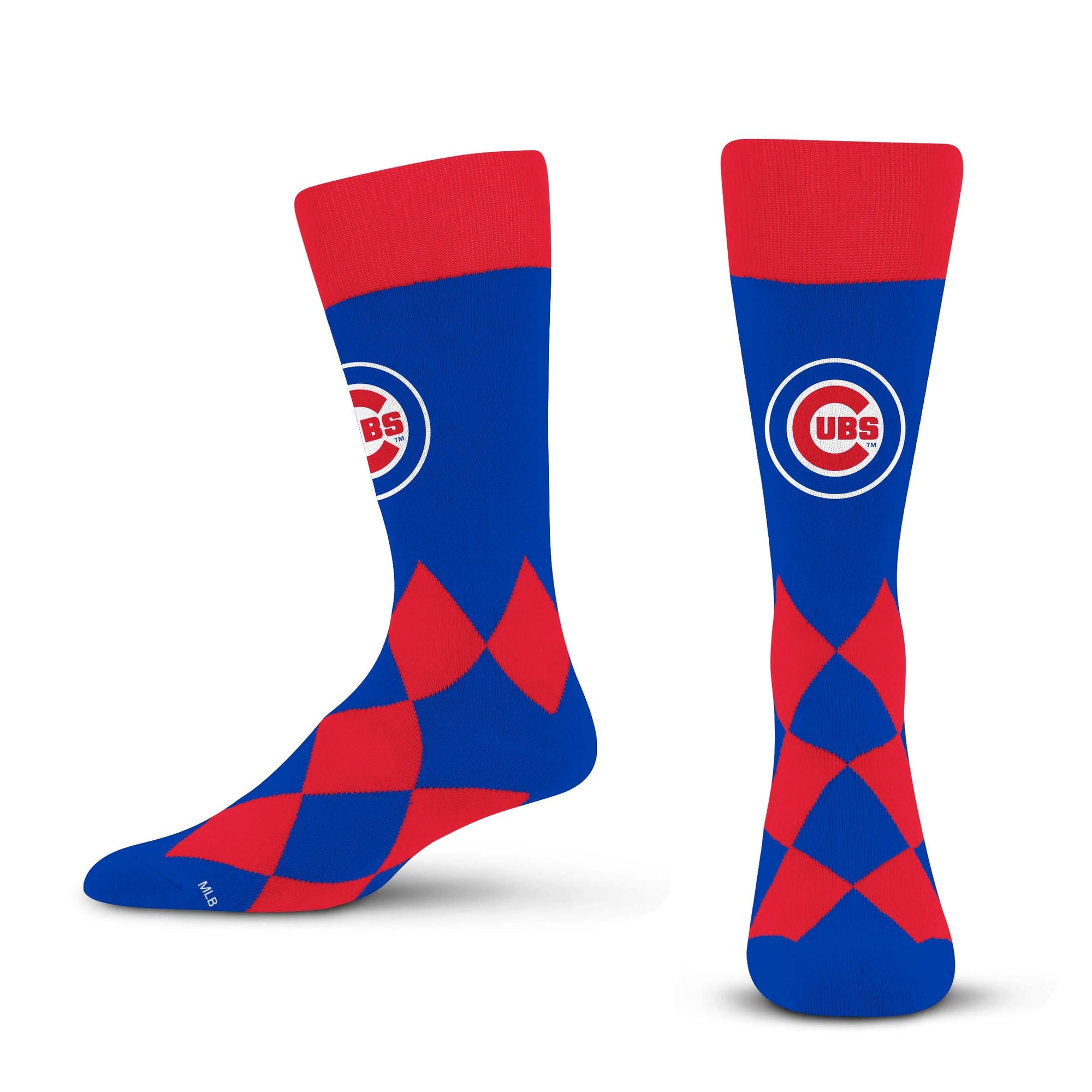 Chicago Cubs Big Diamond Socks