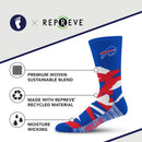 Buffalo Bills Breakout Premium Crew Socks