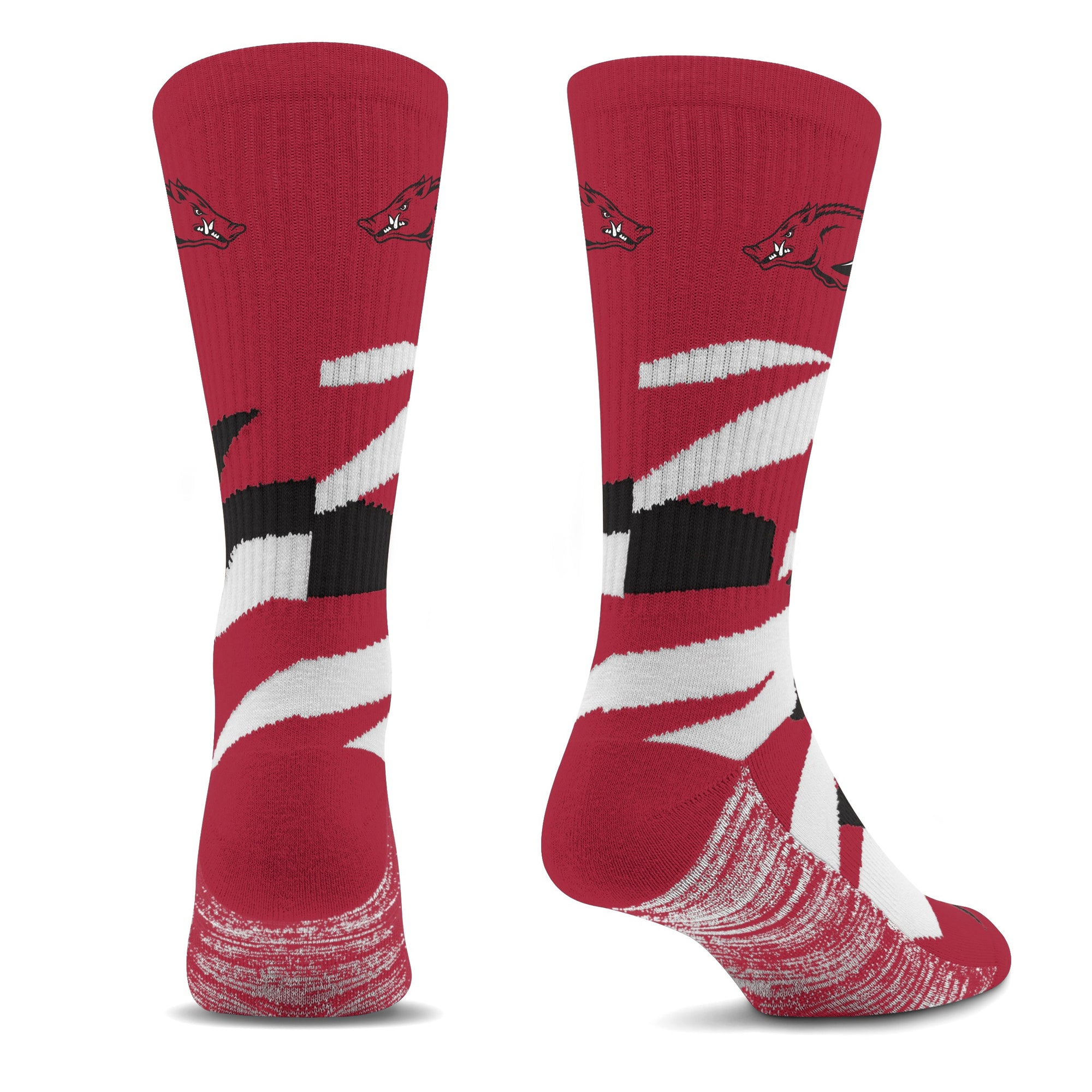Arkansas Razorbacks Breakout Premium Crew Socks