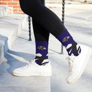 Baltimore Ravens Breakout Premium Crew Socks