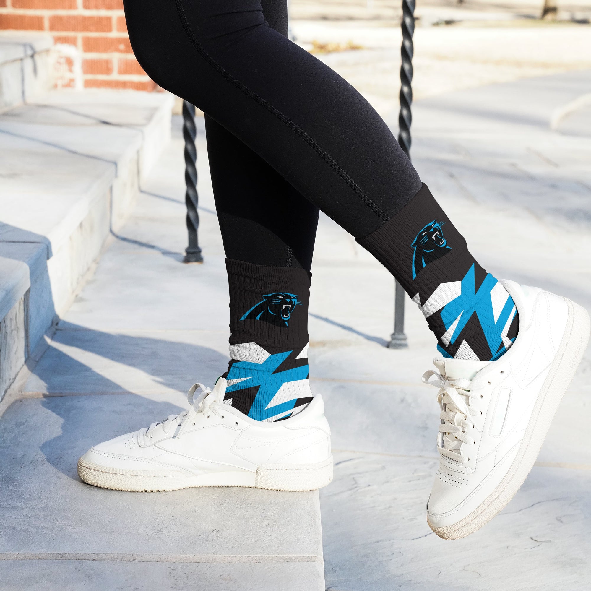 Carolina Panthers Breakout Premium Crew Socks