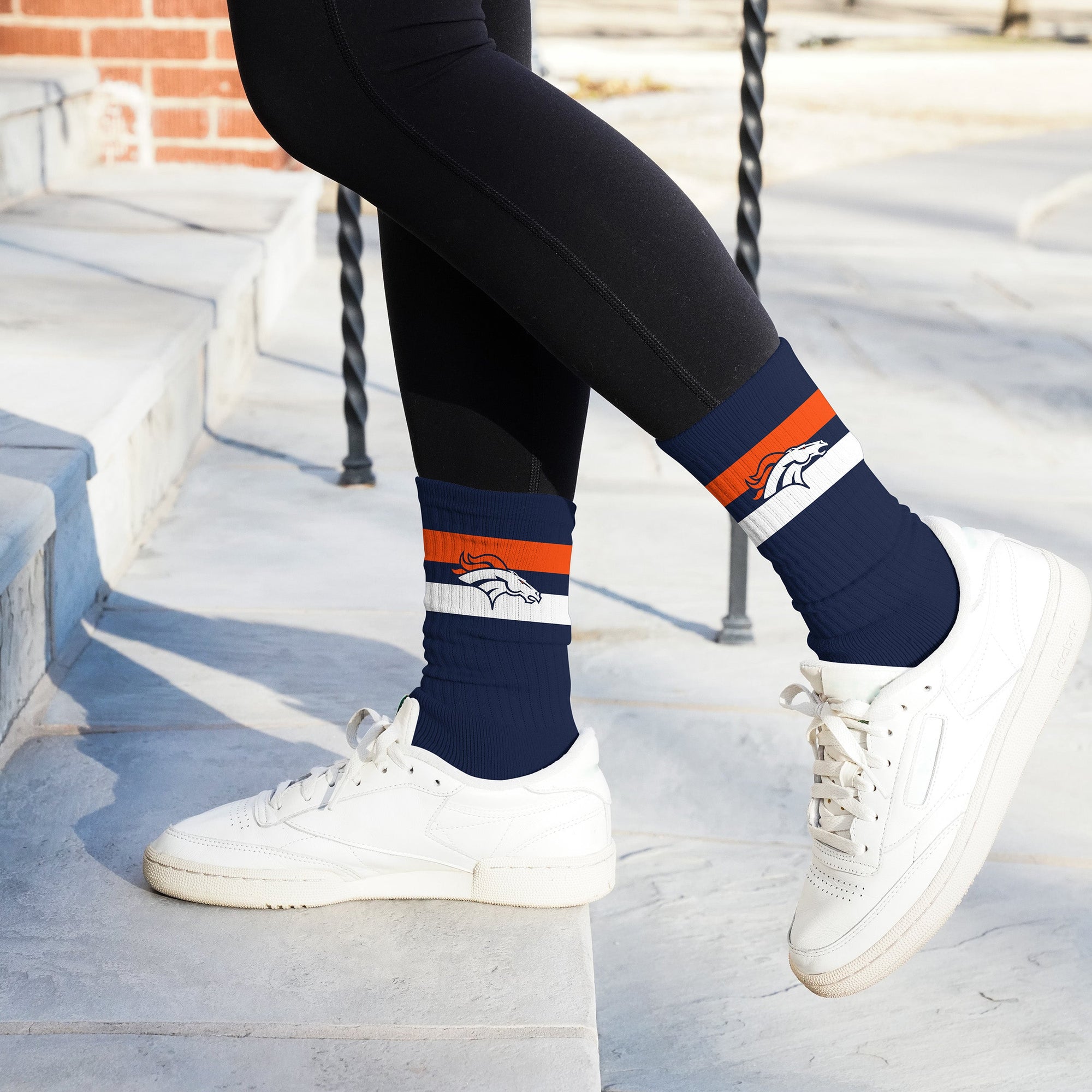 Denver Broncos Legend Premium Crew Socks