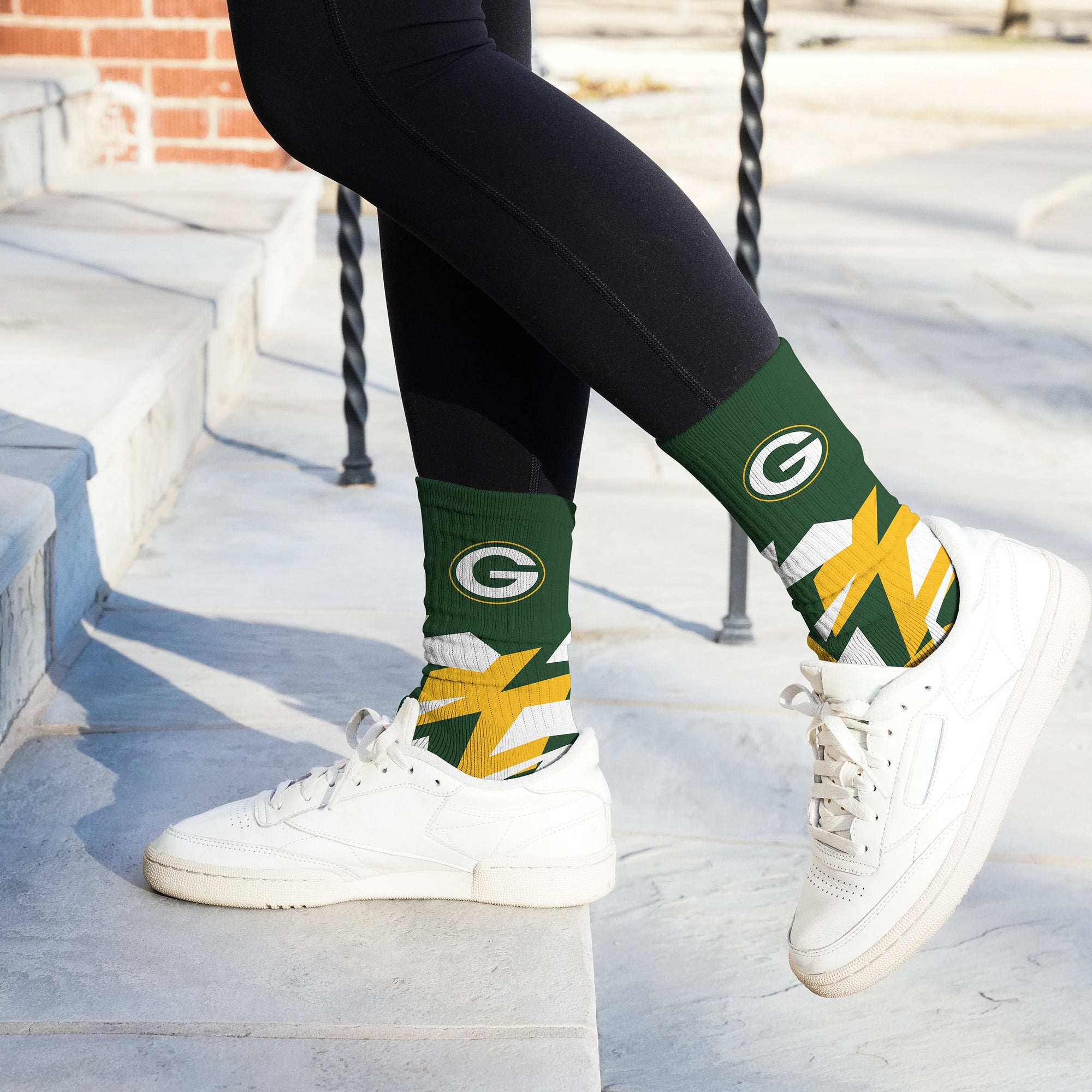 Green Bay Packers Breakout Premium Crew Socks