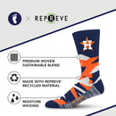 Houston Astros Breakout Premium Crew Socks