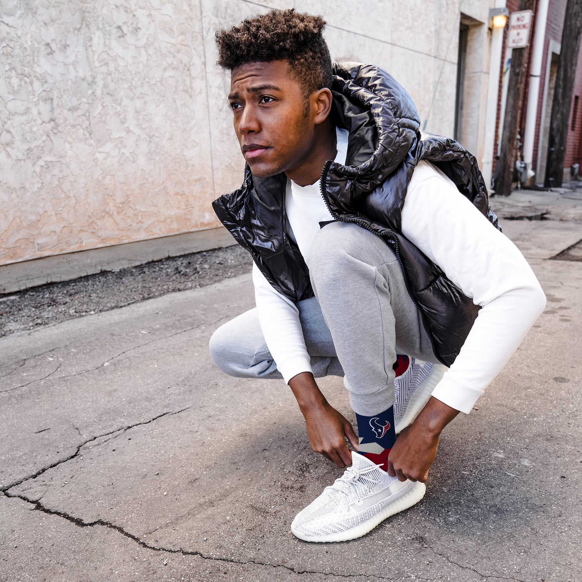 Houston Texans Breakout Premium Crew Socks