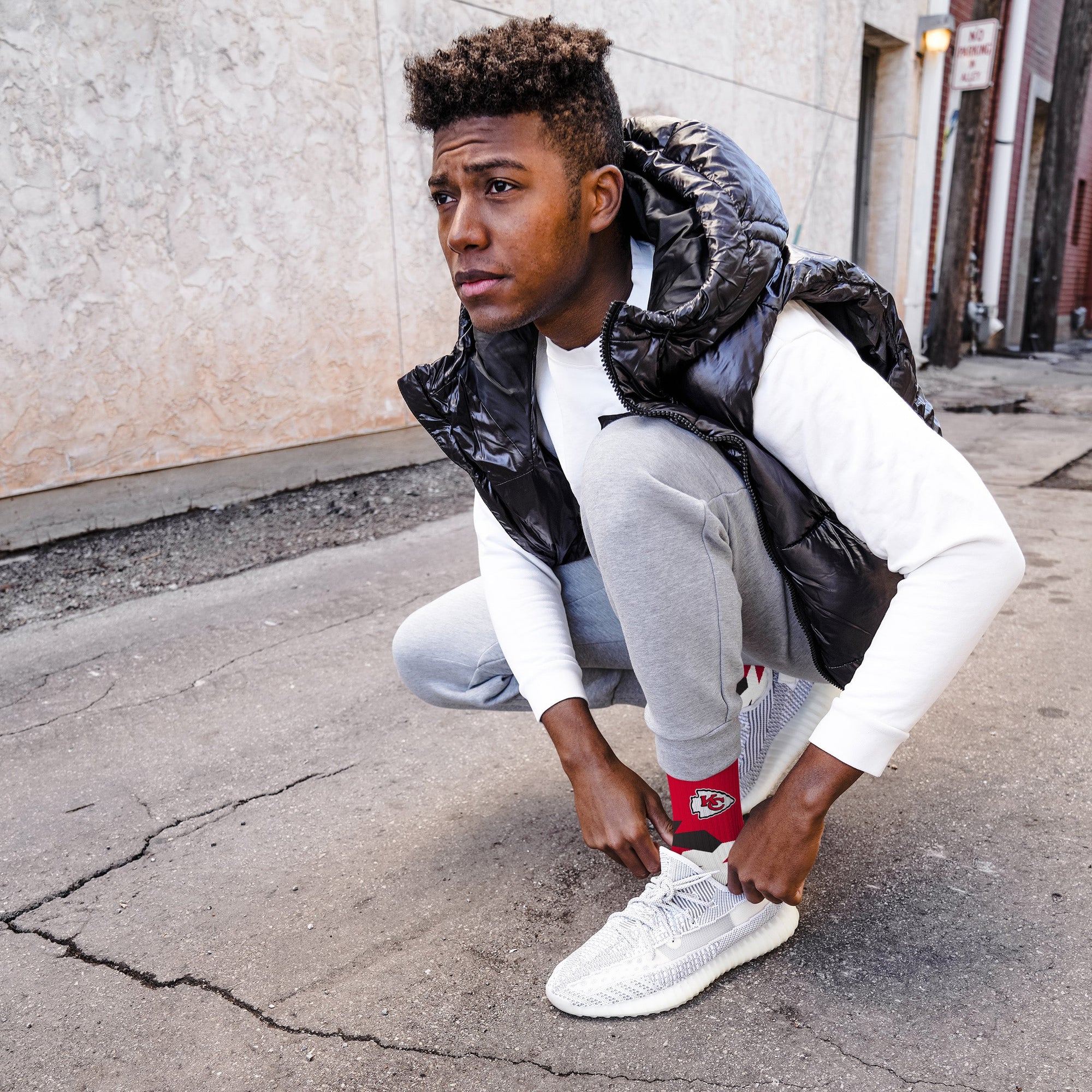 Kansas City Chiefs Breakout Premium Crew Socks