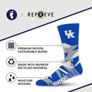Kentucky Wildcats Breakout Premium Crew Socks