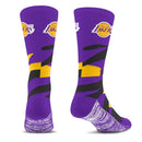 Los Angeles Lakers Breakout Premium Crew Socks