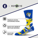 Los Angeles Rams Breakout Premium Crew Socks
