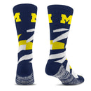 Michigan Wolverines Breakout Premium Crew Socks