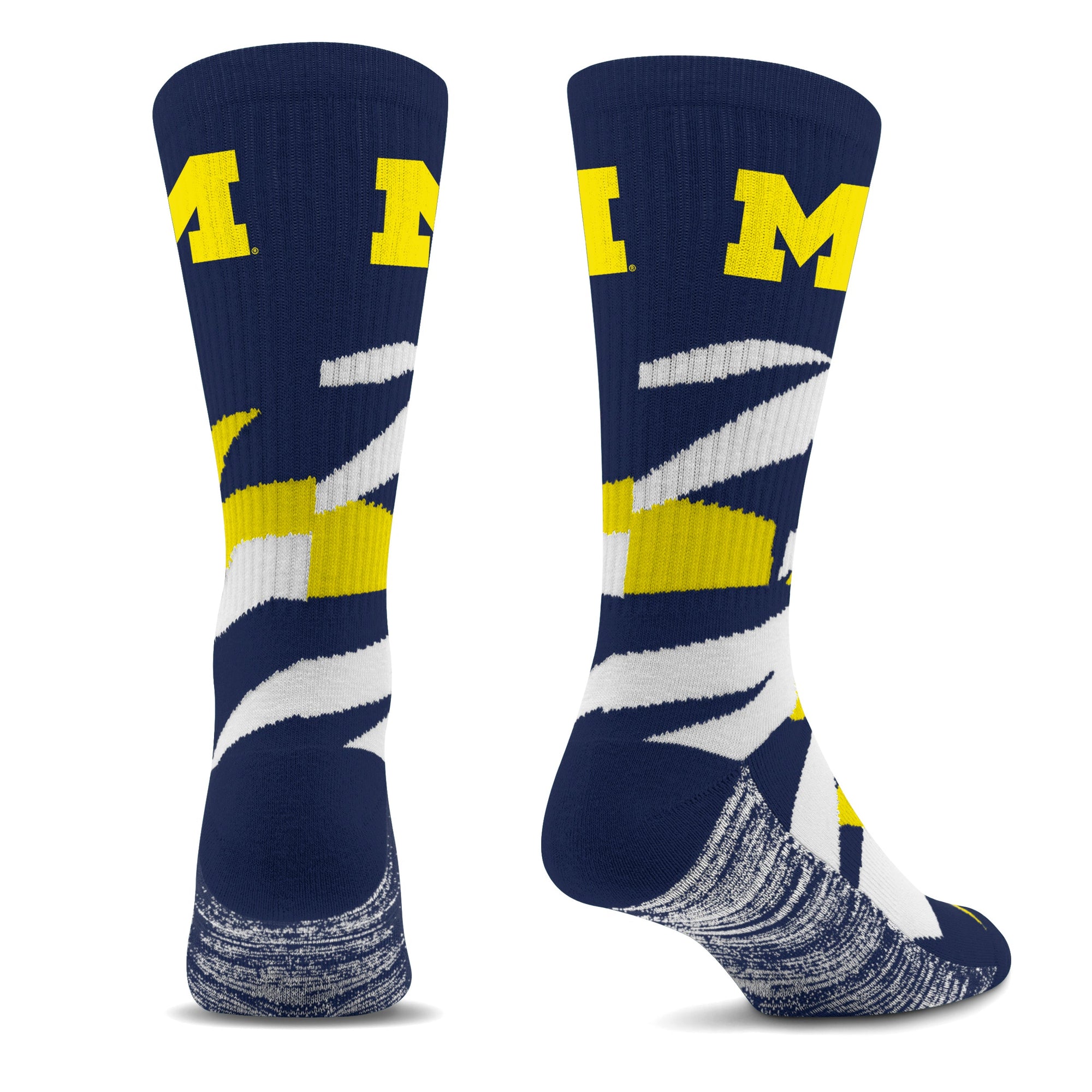 Michigan Wolverines Breakout Premium Crew Socks