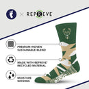 Milwaukee Bucks Breakout Premium Crew Socks