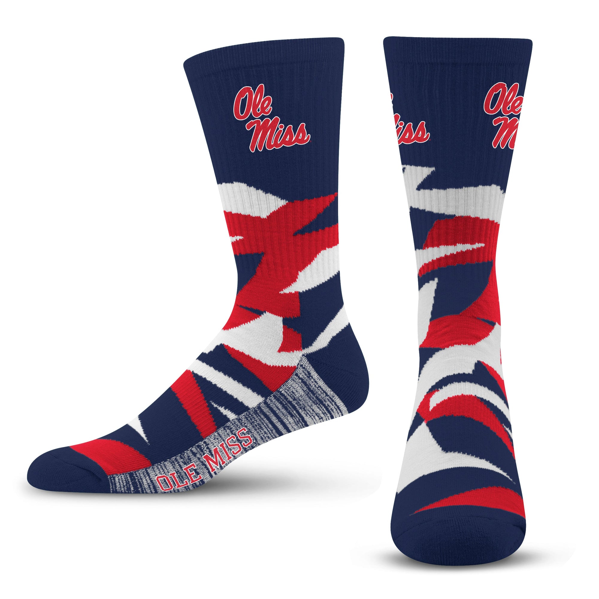 Mississippi Rebels Breakout Premium Crew Socks