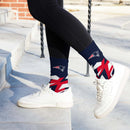 New England Patriots Breakout Premium Crew Socks