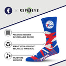 Philadelphia 76ers Breakout Premium Crew Socks