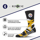Pittsburgh Steelers Breakout Premium Crew Socks