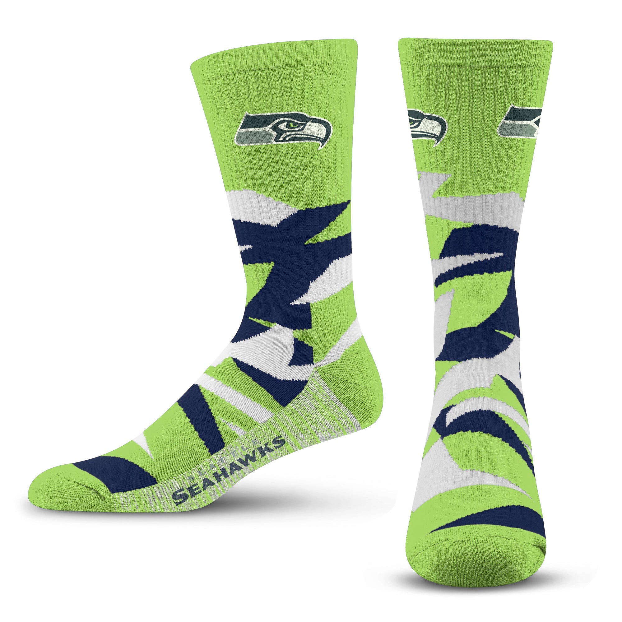 Seattle Seahawks Breakout Premium Crew Socks