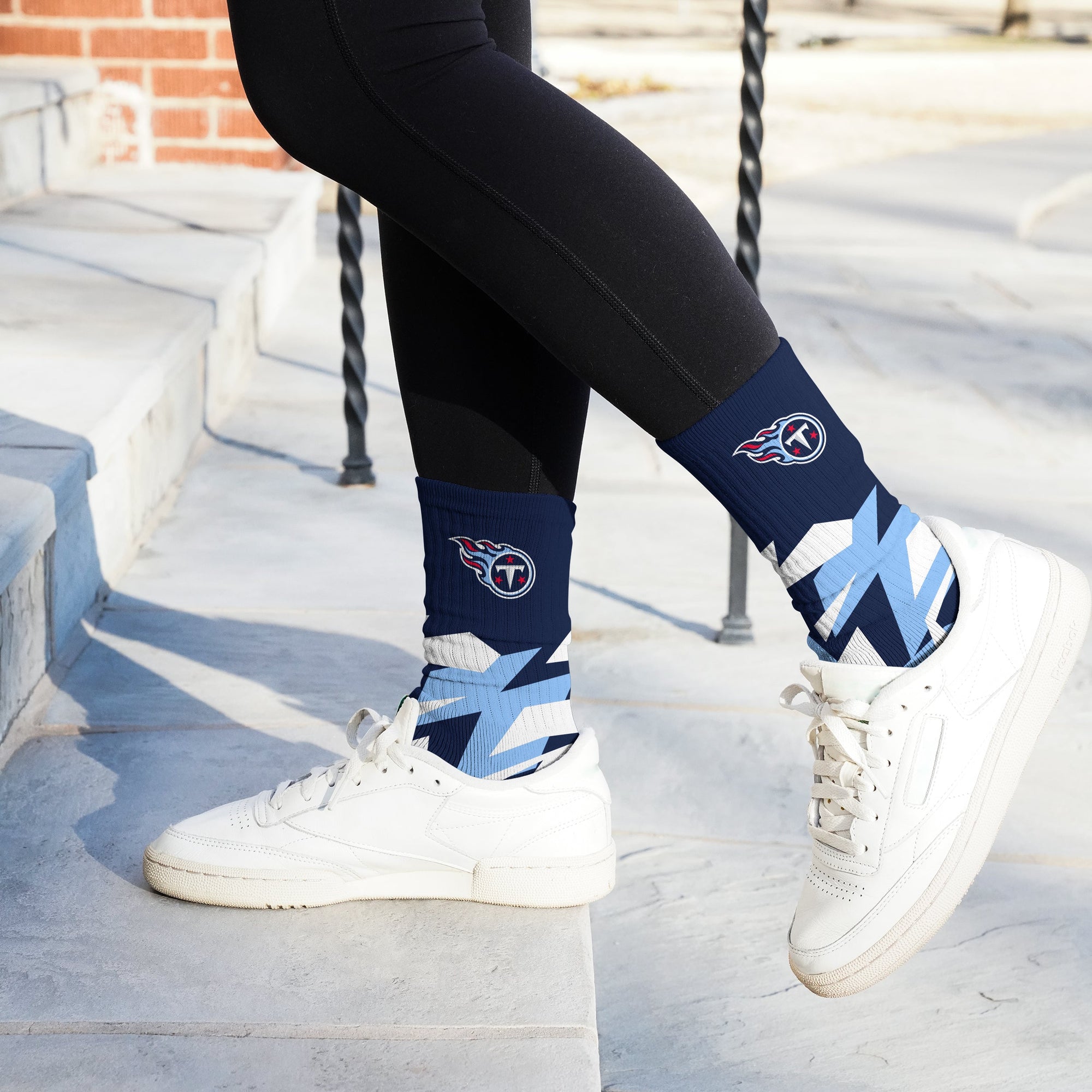 Tennessee Titans Breakout Premium Crew Socks