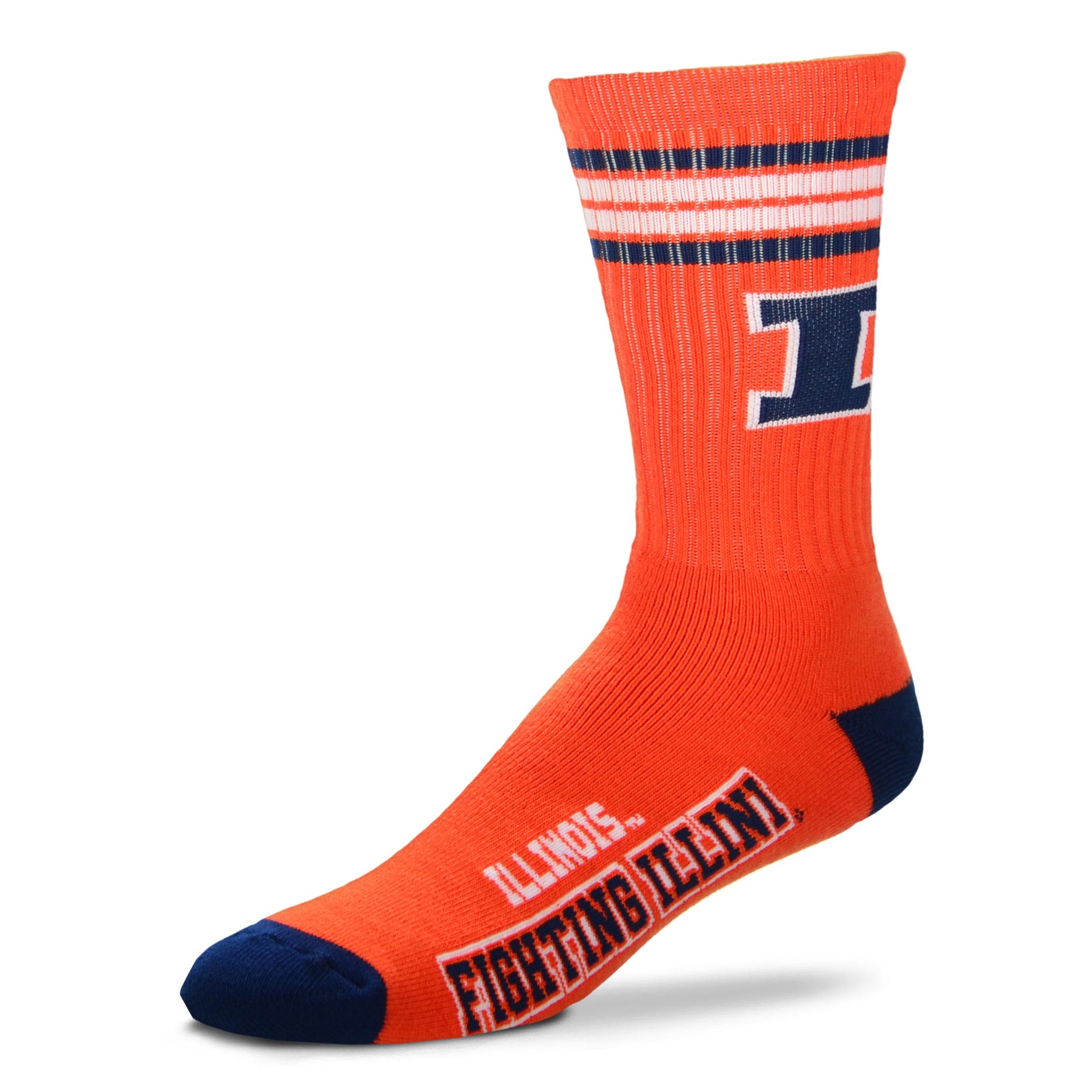 Illinois Fighting Illini - 4 Stripe Deuce