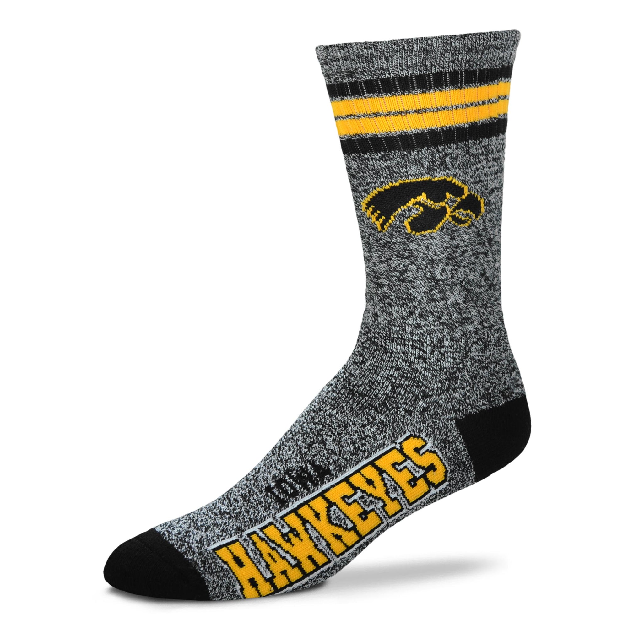 Iowa Hawkeyes - Marbled 4 Stripe Deuce