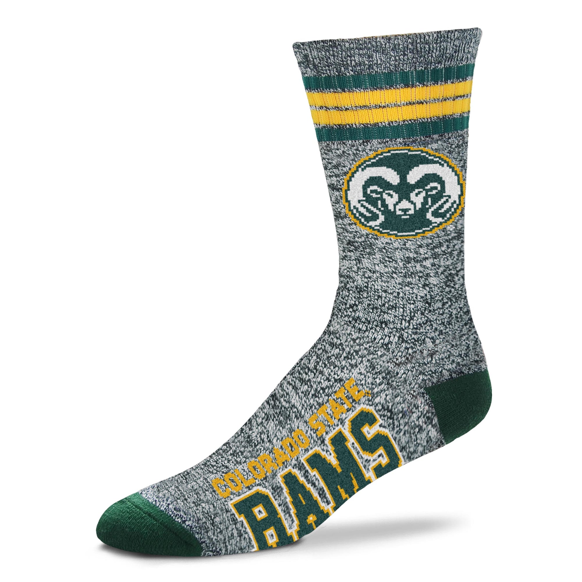 Colorado State Rams - Marbled 4 Stripe Deuce