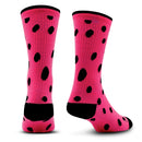 Premium Crew Socks Dottie Pink