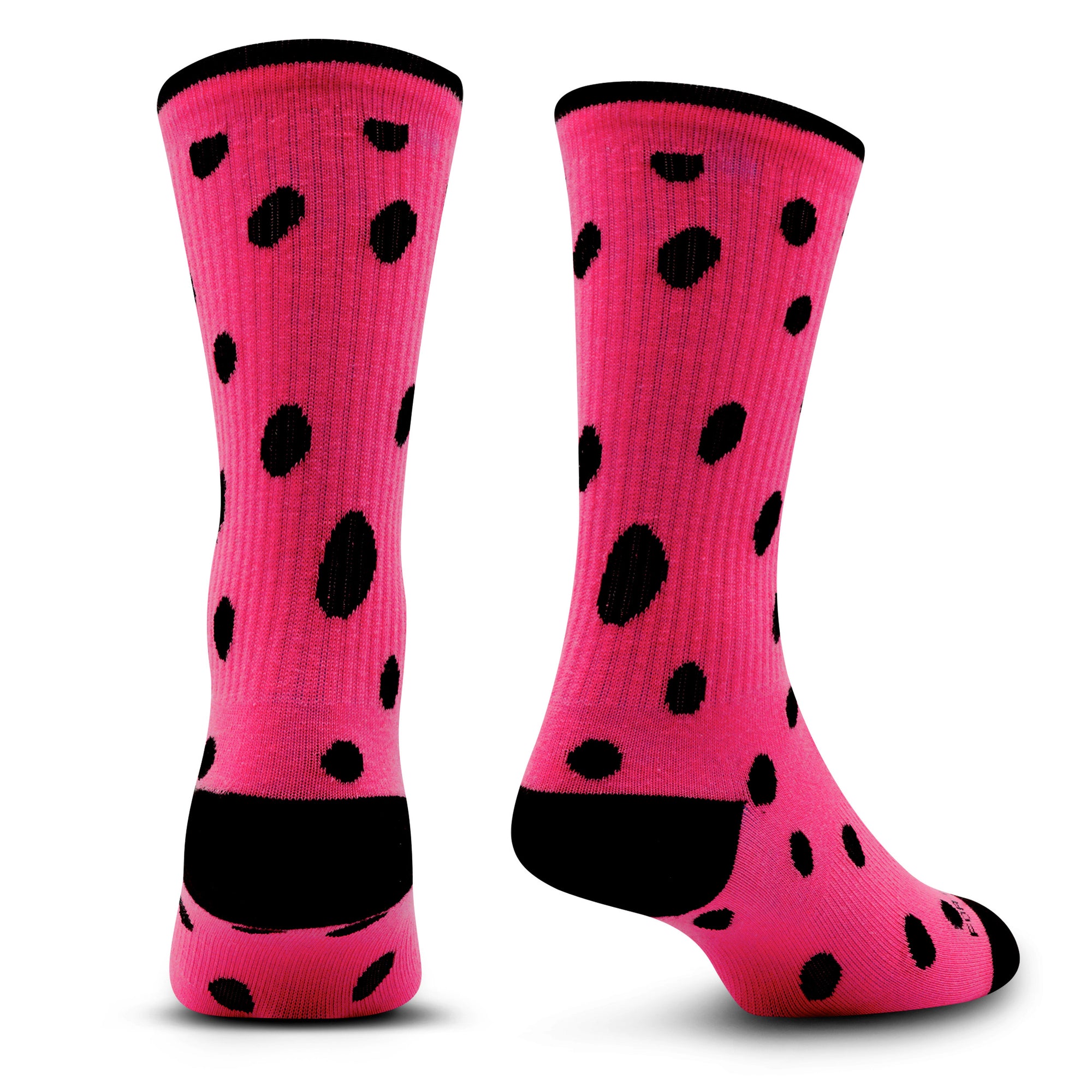 Premium Crew Socks Dottie Pink