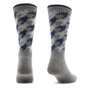 Premium Crew Socks Houndstooth Grey
