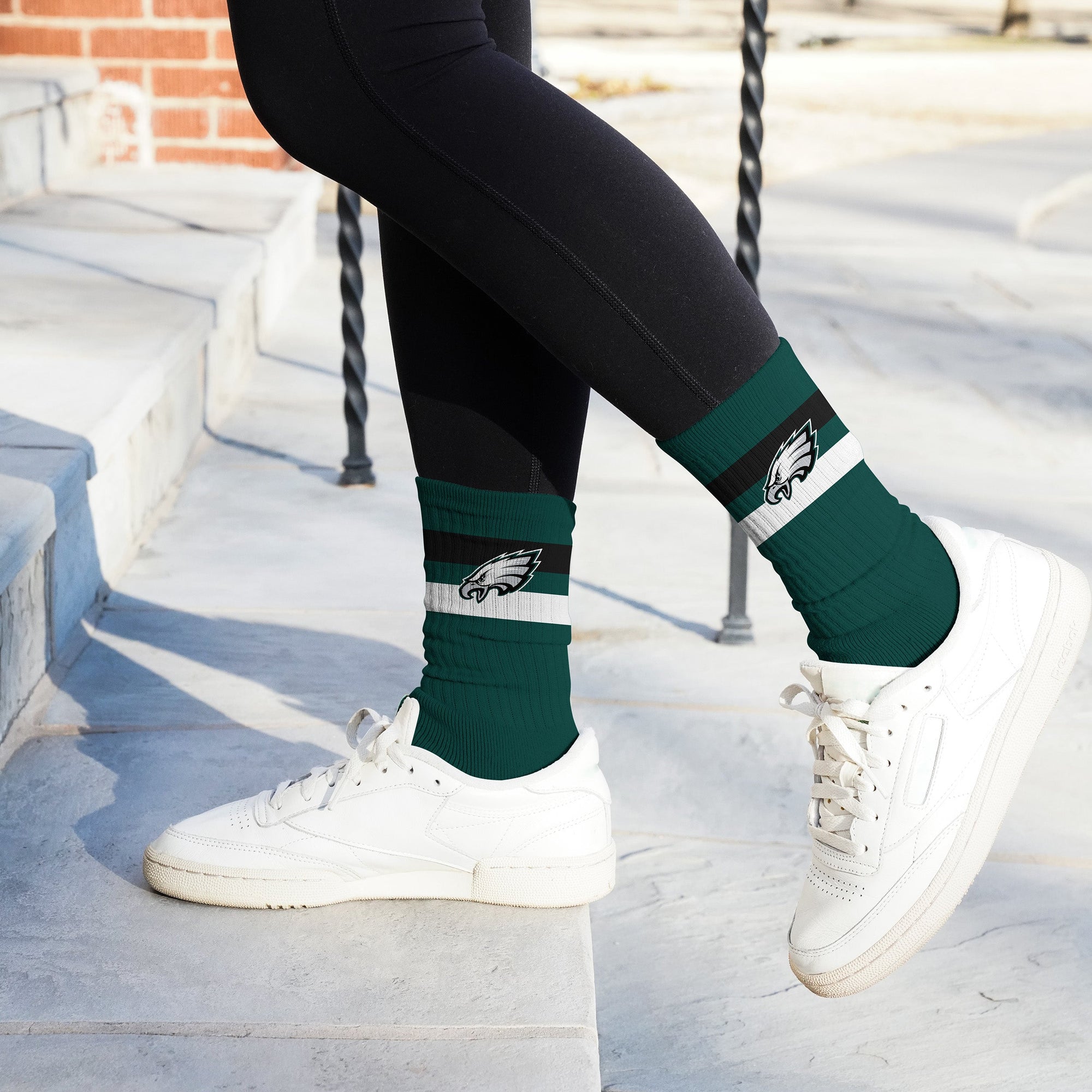 Philadelphia Eagles Legend Premium Crew Socks