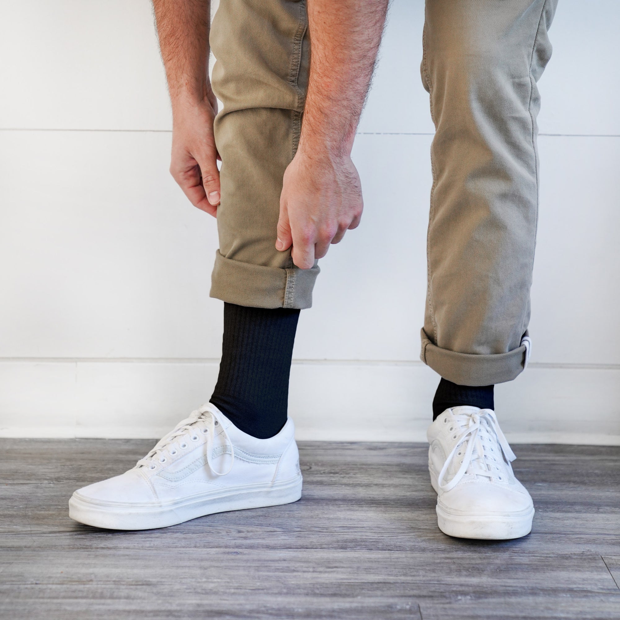 Premium Crew Socks Black