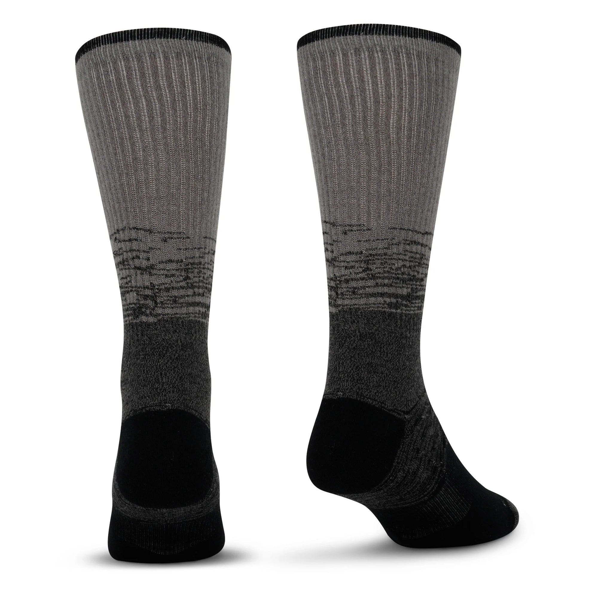 Premium Crew Socks Static Stripe Black