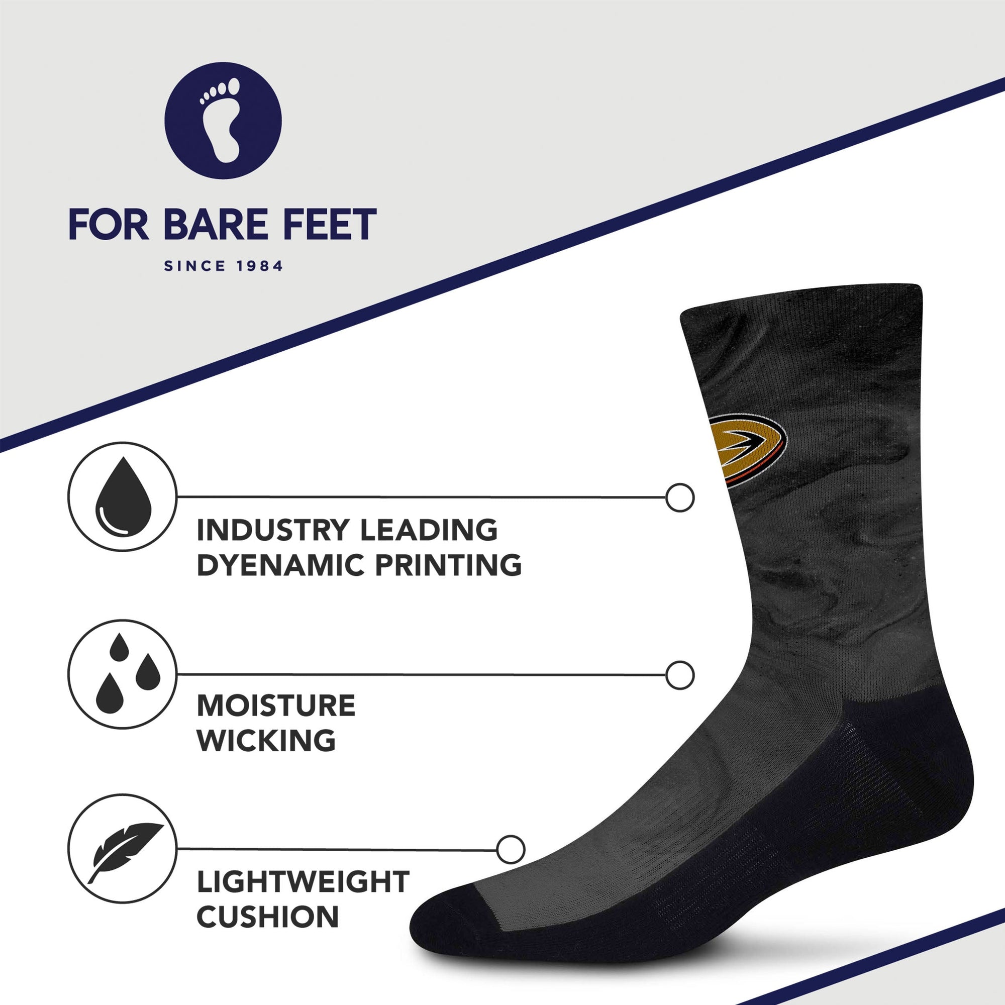 Anaheim Ducks Smoky Haze