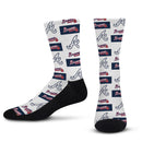 Atlanta Braves Poster Print Socks