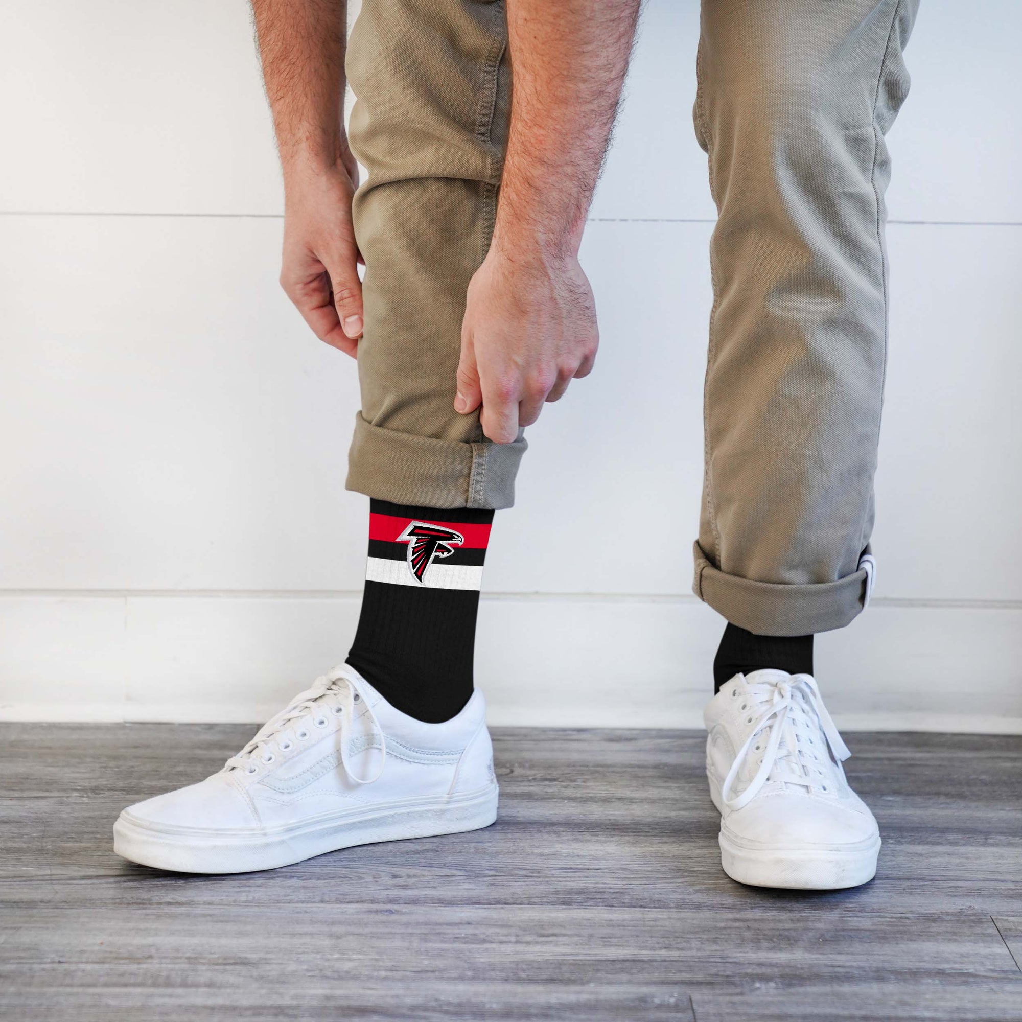 Atlanta Falcons Legend Premium Crew Socks