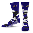 Baltimore Ravens Breakout Premium Crew Socks