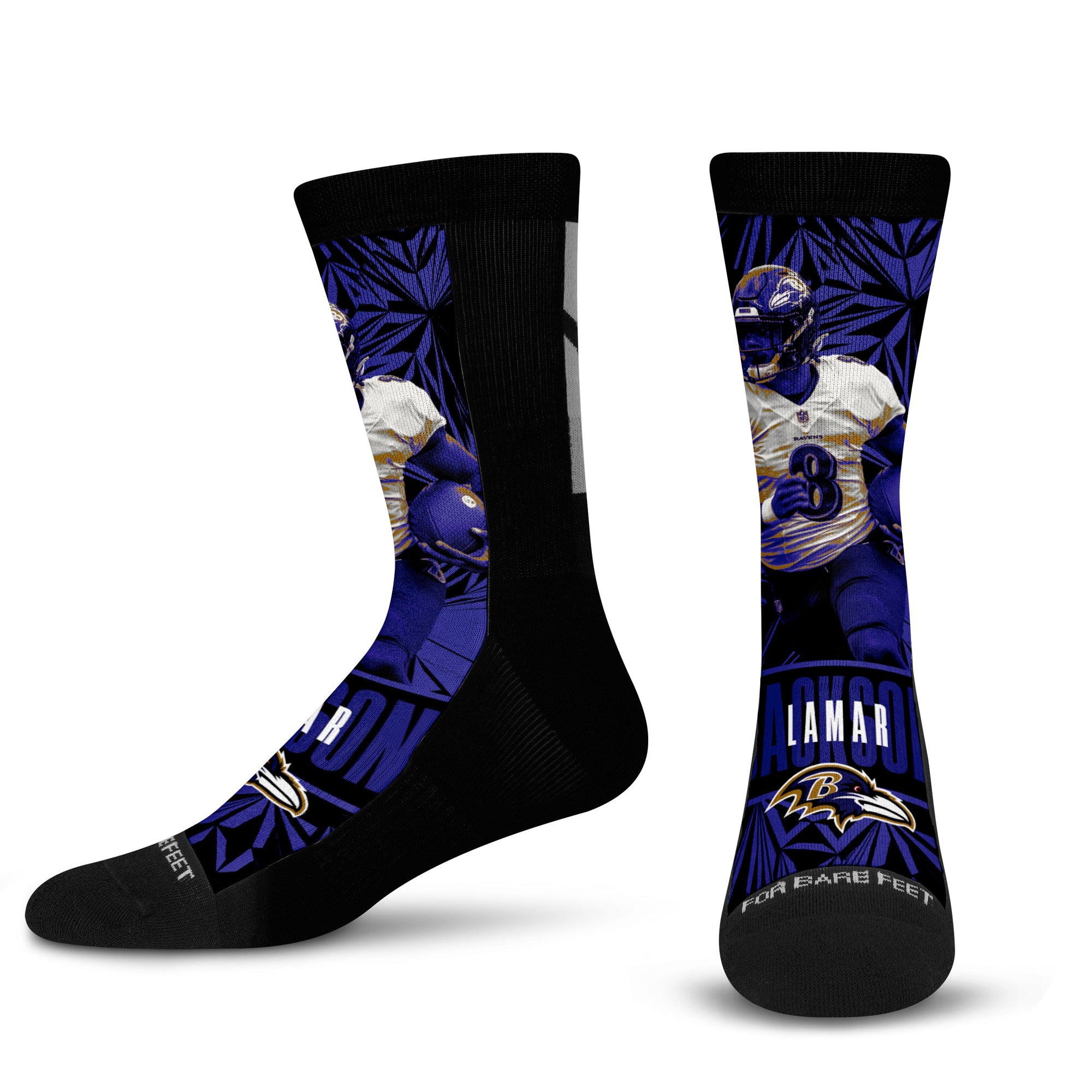 Baltimore Ravens Lamar Jackson Conversion Gradient Crazy