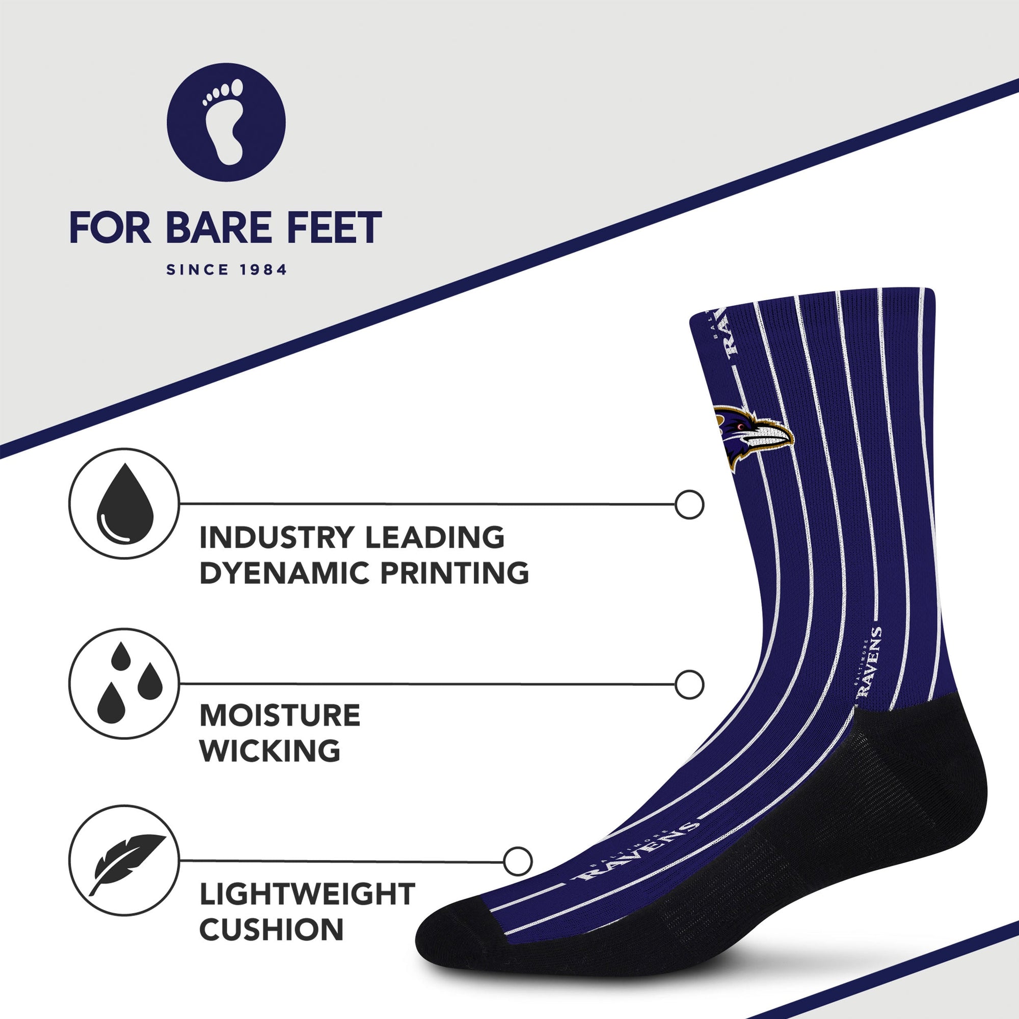 Baltimore Ravens Pinstripe