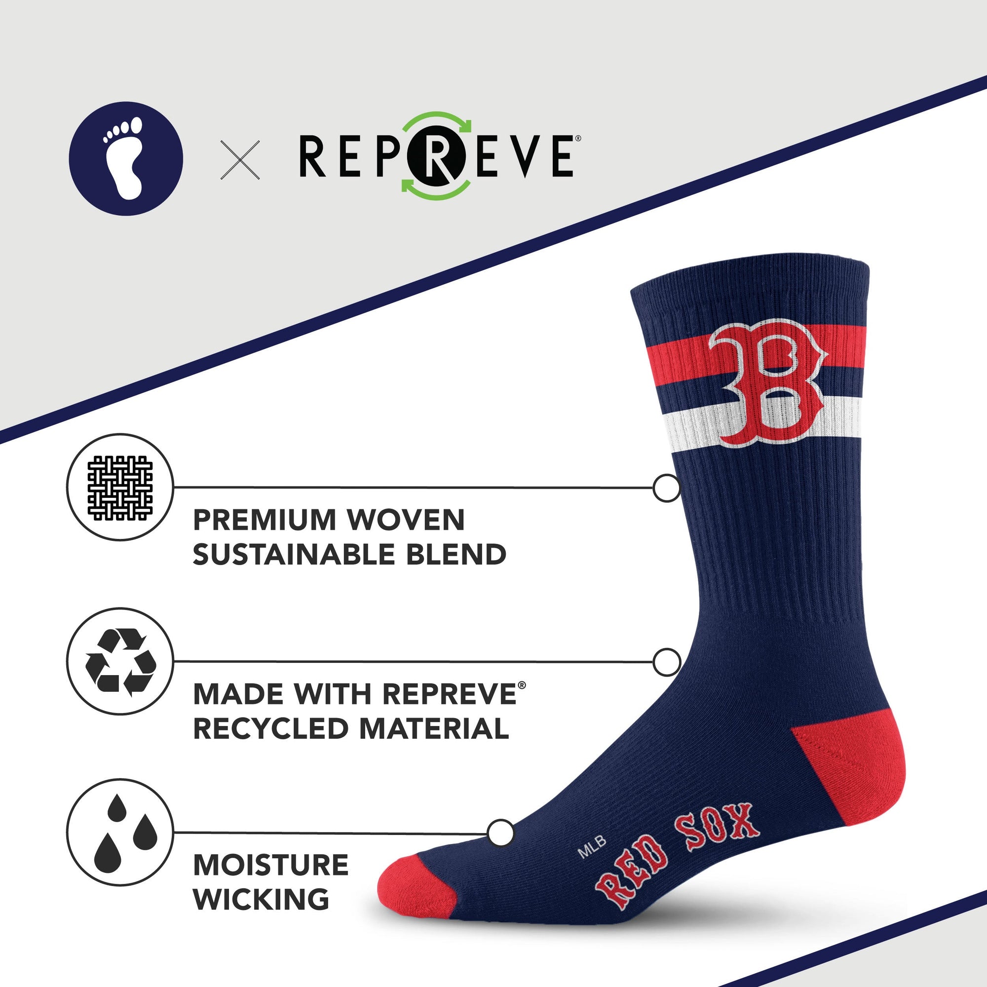 Boston Red Sox Legend Premium Crew Socks