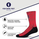 Boston Red Sox Pinstripe Socks