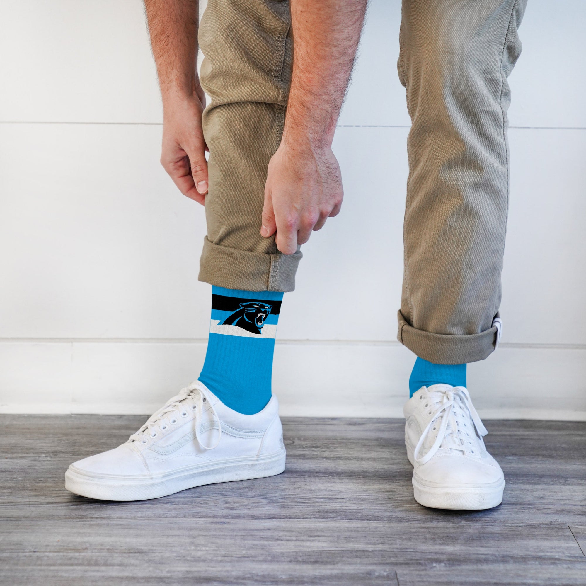 Carolina Panthers Legend Premium Crew Socks