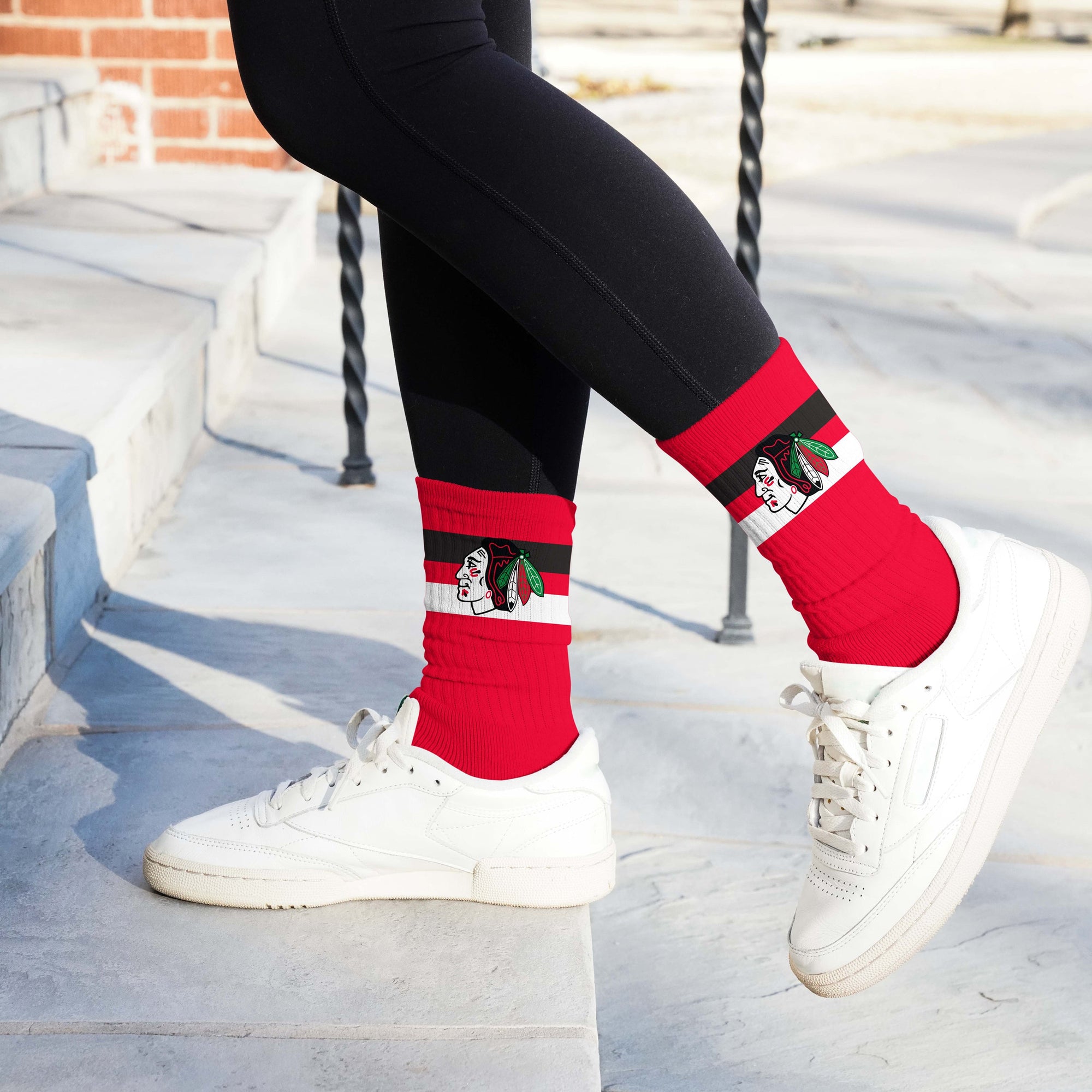Chicago Blackhawks Legend Premium Crew Socks