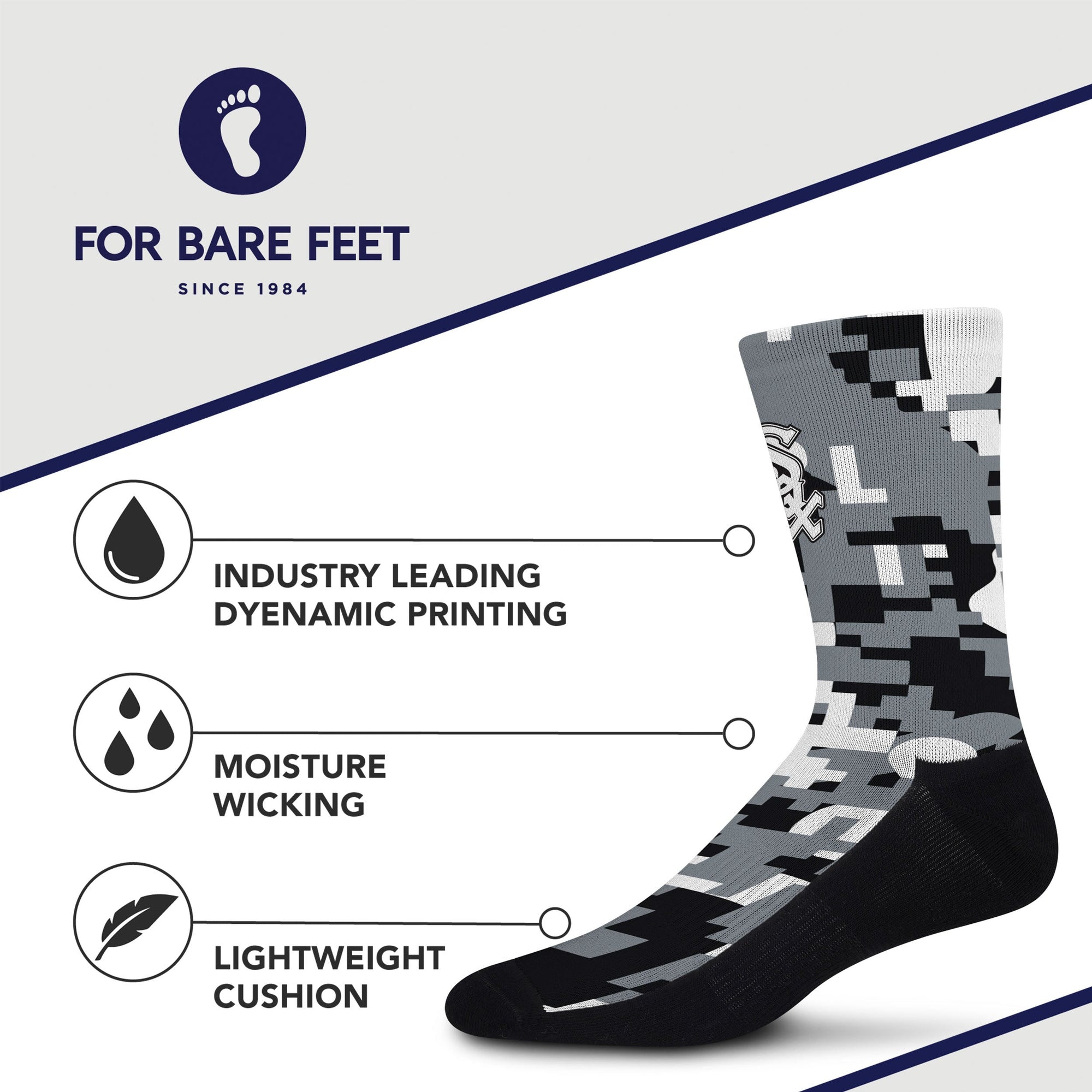 Chicago White Sox Digi Socks